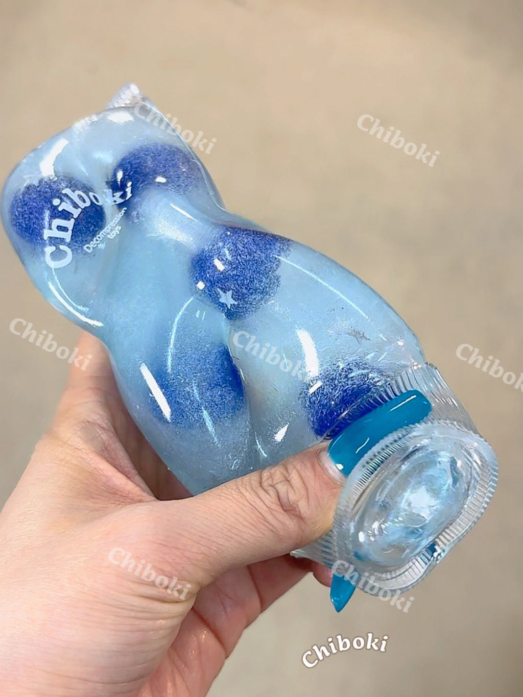 Four-leaf clover jam tube squishy
