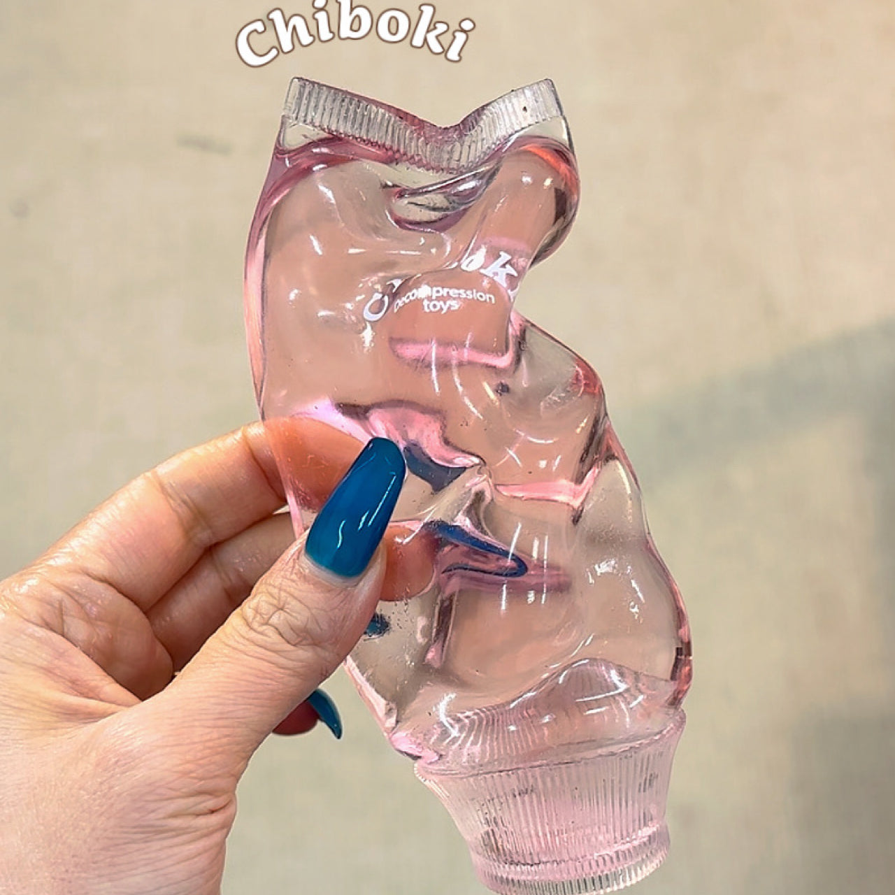 Moldable jam toothpaste squishy reshaped like clay