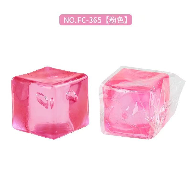 SQ-ICE-PINK Ice Block Squishy