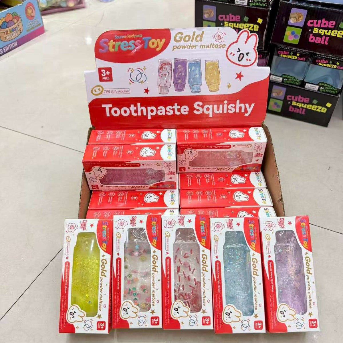 SQ-PASTE-CLASSIC Toothpaste Squishy