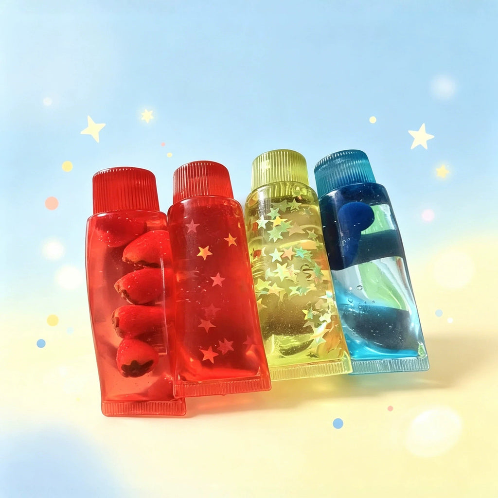Toothpaste squishy star designs