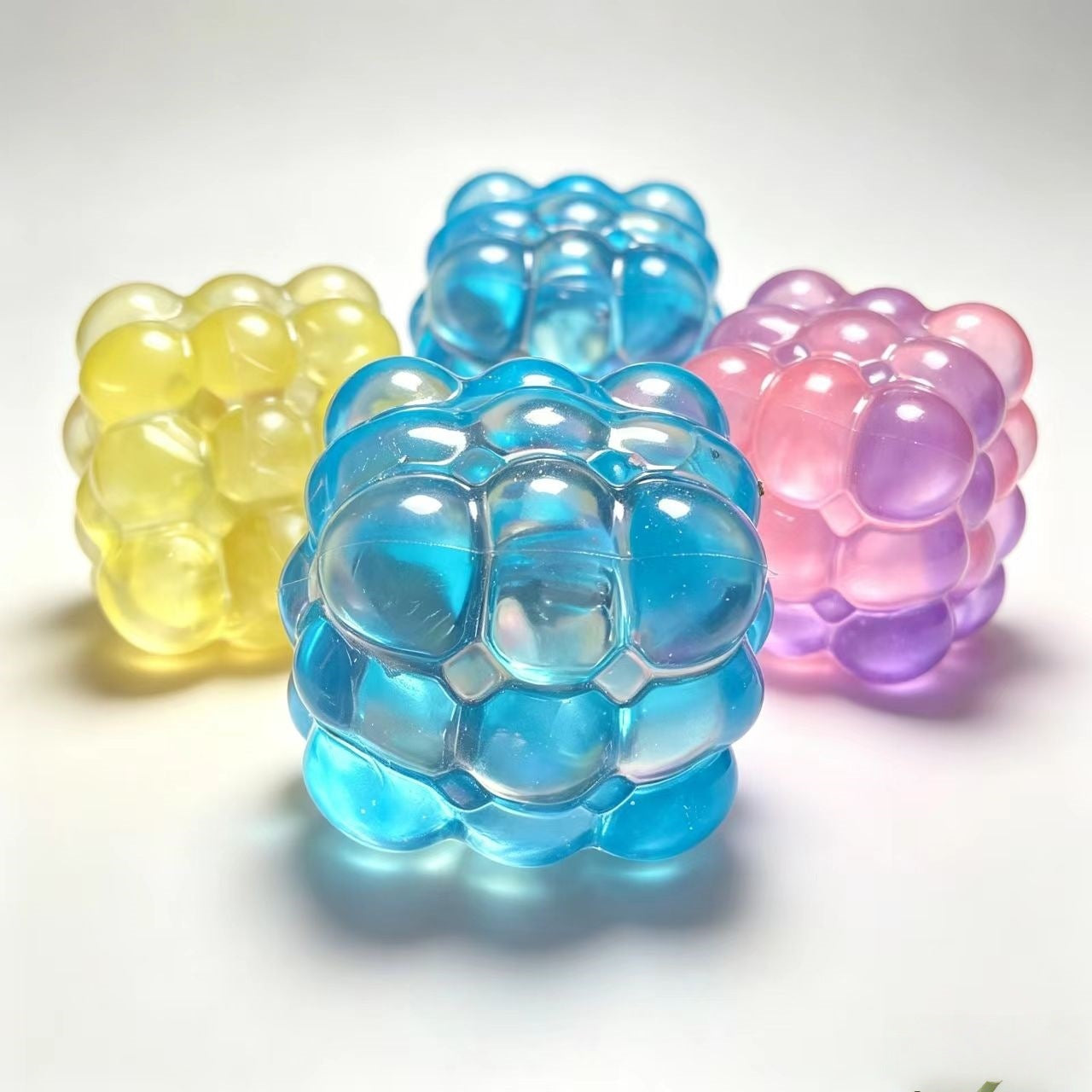 SQ-CUBE-BLUE Maltose Cube Squishy