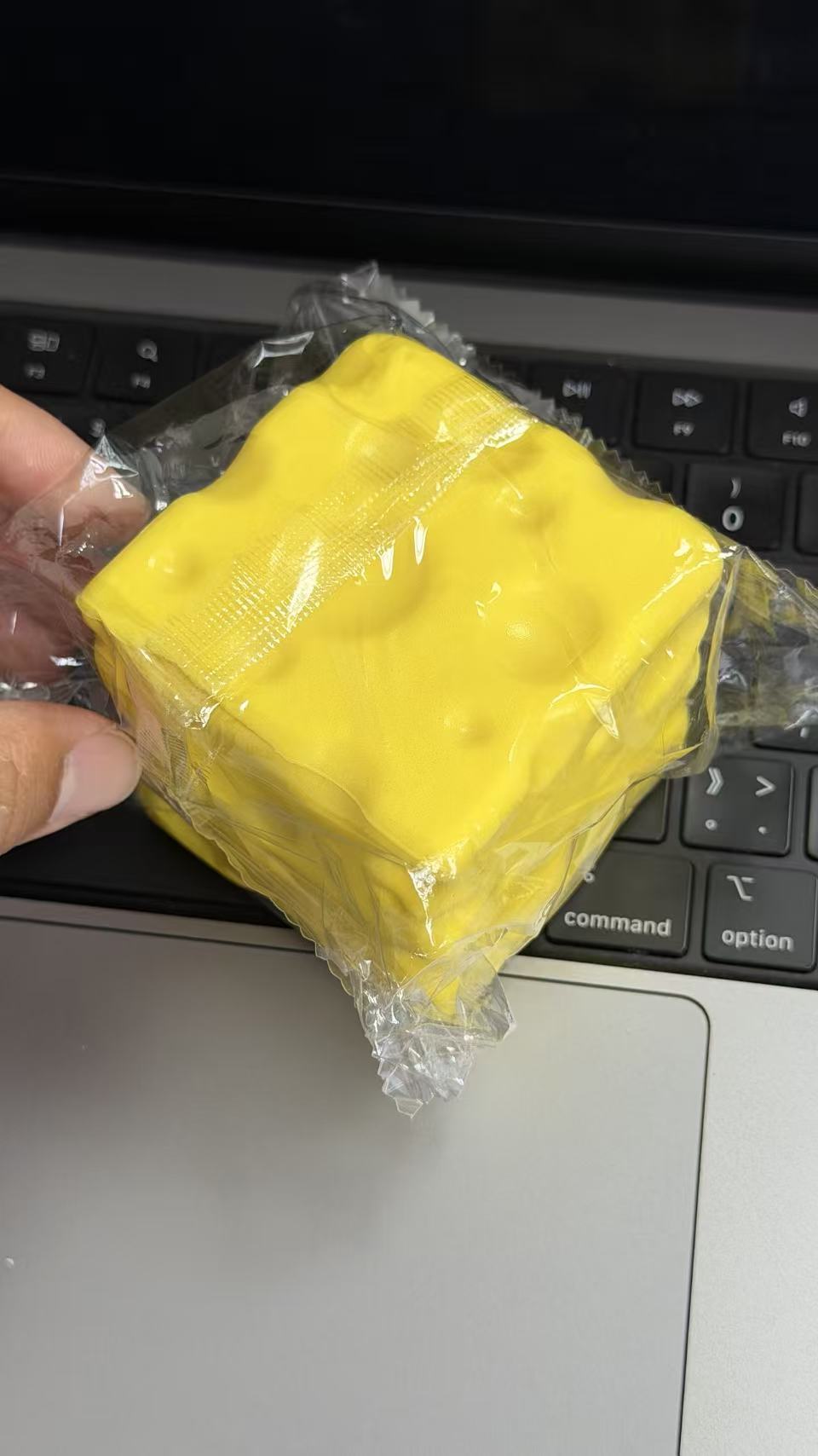 SQ-CHEESE-GIANT-DY Deep Yellow Giant Cheese Squishy