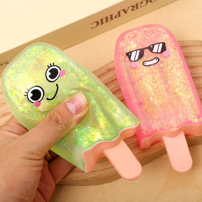 Maltose ice cream squishy – muddy-soft slow rising cone
