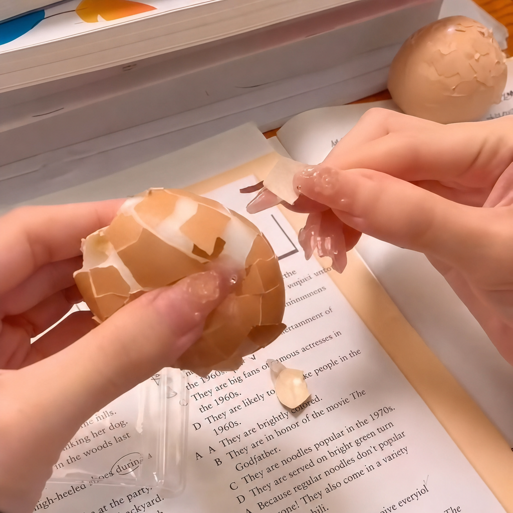 SQ-EGG-SHELL Real Eggshell Egg Squishy