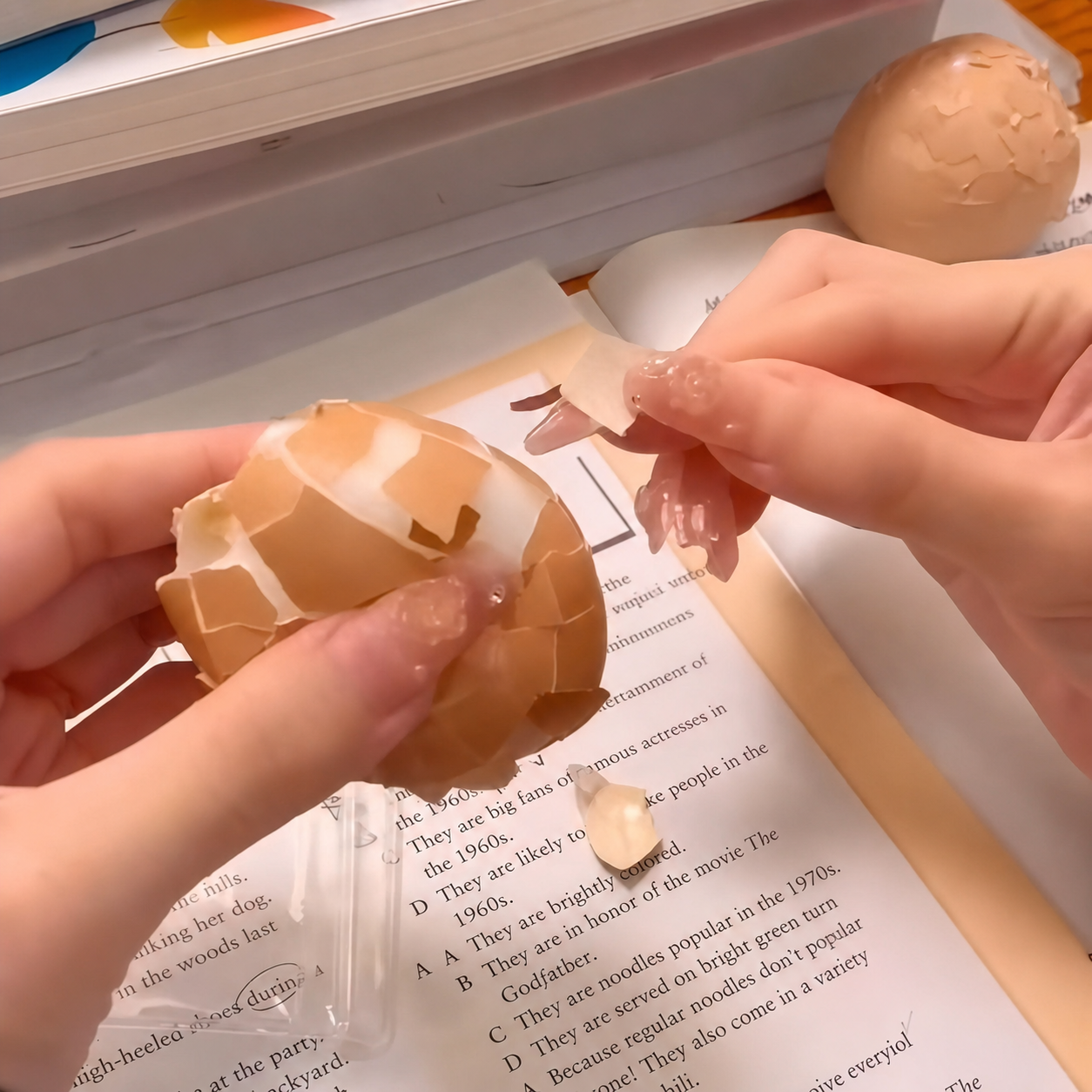 SQ-EGG-SHELL Real Eggshell Egg Squishy