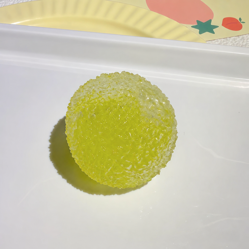 SQ-SLUSH-OR Orange Crystal Slush Ball