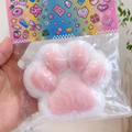 SQ-PAW-FLOCK-PINK Cat Paw Squishy Main